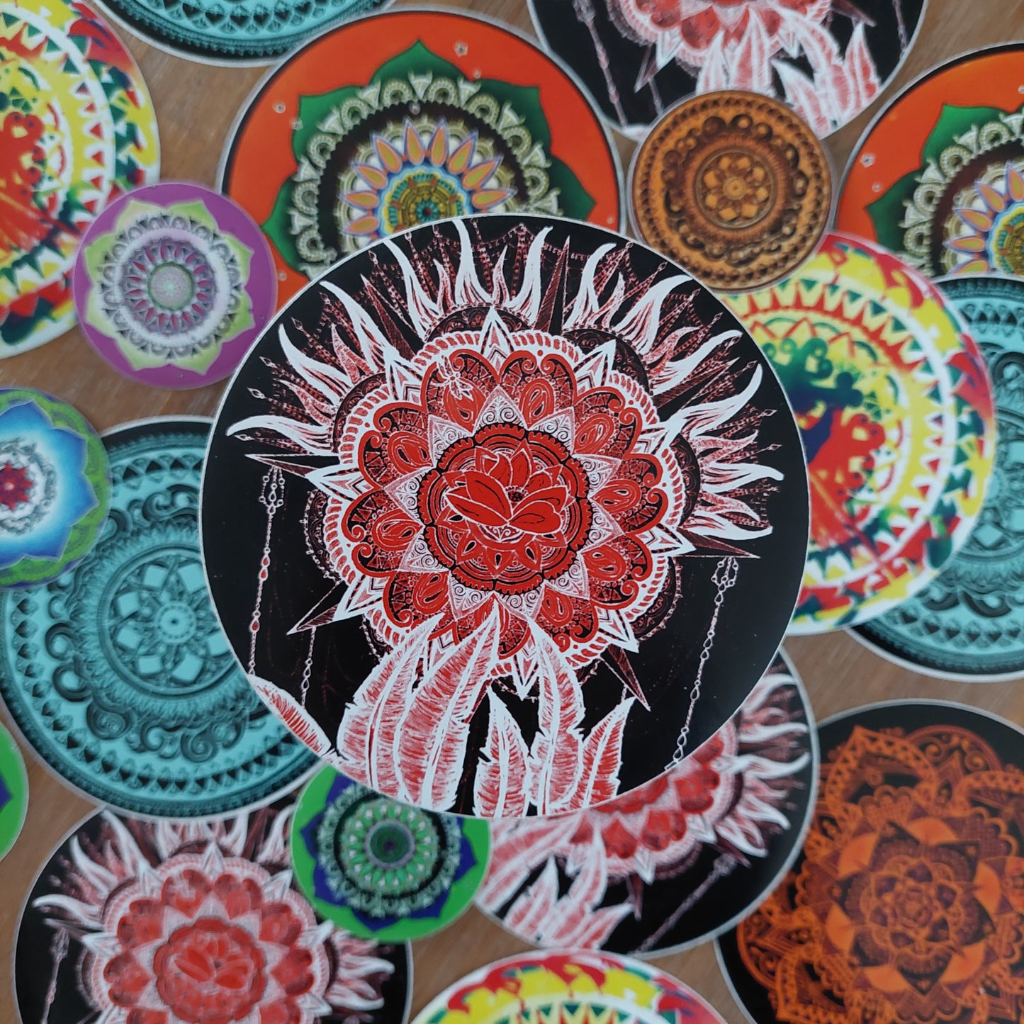 Large Mandala Stickers