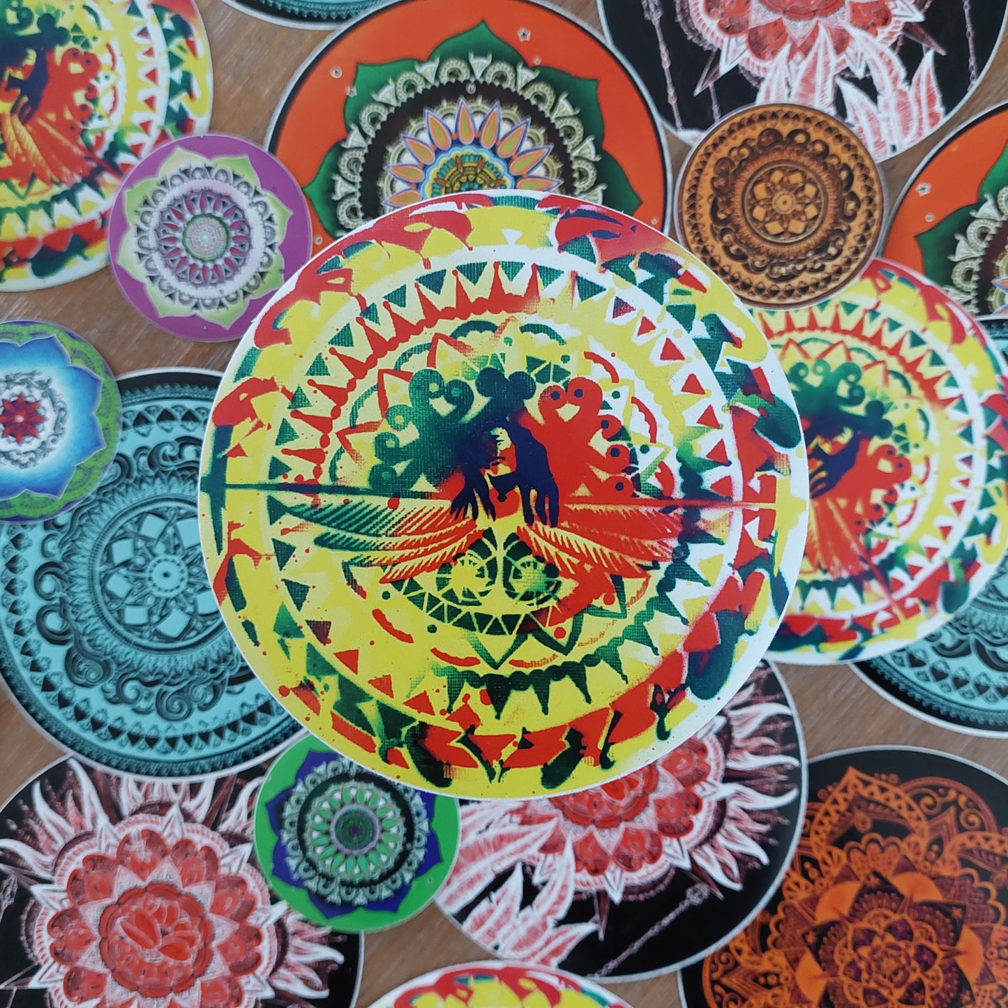 Large Mandala Stickers